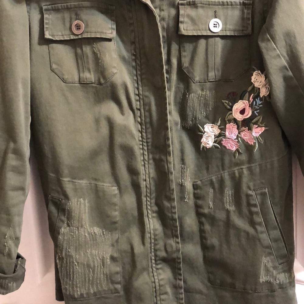Kersh Embroidered Safari Jacket M from Evereve